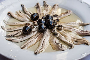 anchois commun mariné