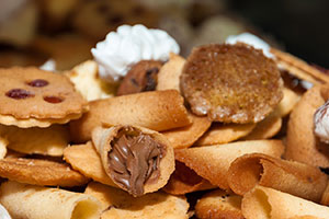 biscuit sec croquant au chocolat allégé en matières grasses