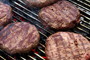 boeuf steak haché 15% mg cuit
