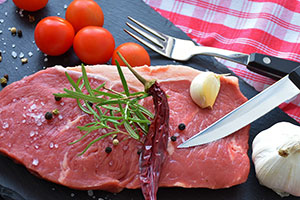 boeuf steak ou bifteck