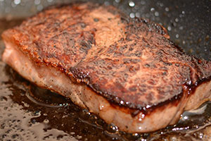 boeuf tende de tranche grillée