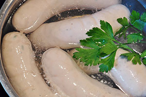 boudin blanc truffé