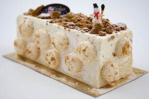 bûche glacée