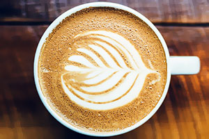 café au lait ou cappuccino au chocolat poudre soluble