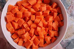 carotte en boîte égouttée