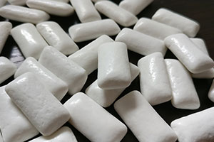 chewing-gum sucré