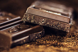 chocolat tablette noir fourré praliné
