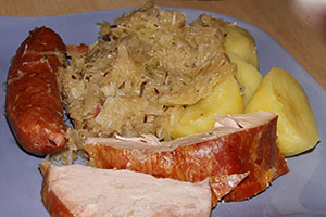 choucroute sans garniture égouttée