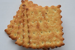 biscuit apéritif crackers allégé en matière grasse