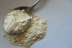 farine de blé tendre ou froment avec levure