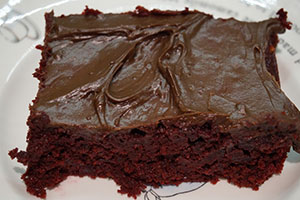 gâteau moelleux au chocolat préemballé