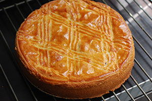 gâteau basque crème pâtissière