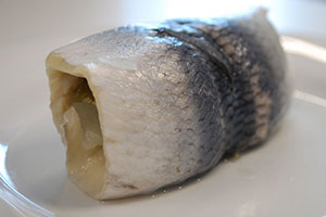 hareng mariné ou rollmops