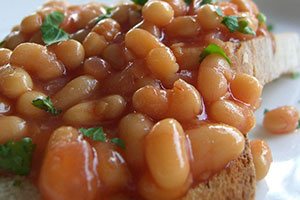 haricots flageolets en boîte égouttés