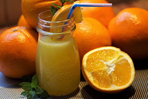 jus d'orange maison