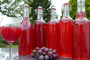 jus de raisin à base de concentré