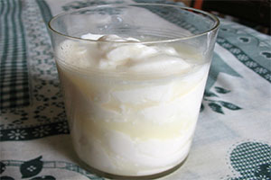 lait fermenté à boire nature au lait entier