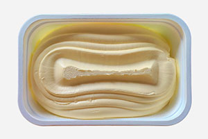 margarine à tartiner à 30-40% mg demi-sel
