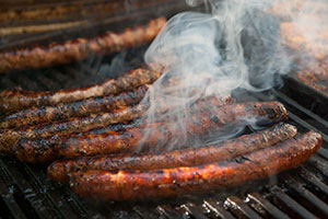 merguez boeuf et mouton cuite