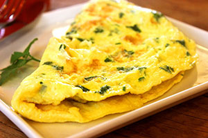 omelette aux lardons
