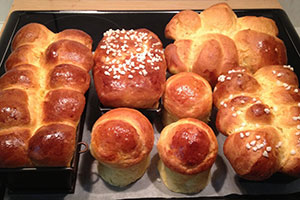 pain au lait aux pépites de chocolat préemballé