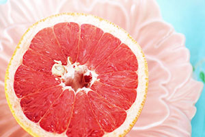 pomelo ou pamplemousse rose