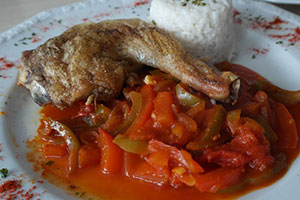 poulet basquaise