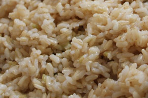riz complet cuit non salé