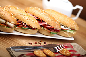 sandwich baguette jambon emmental