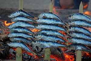 sardine grillée