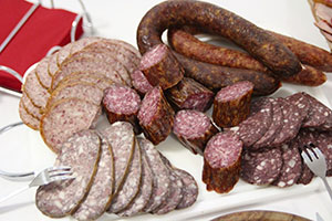 saucisson à l'ail