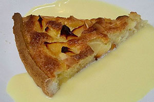 tarte aux poires amandine