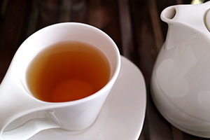 thé noir infusé non sucré
