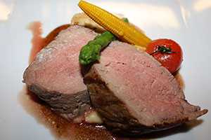 veau filet rôti